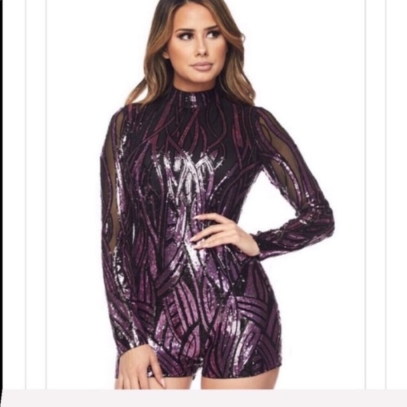 Banjul Pants - Banjul Tight long sleeves romper with turtle neck